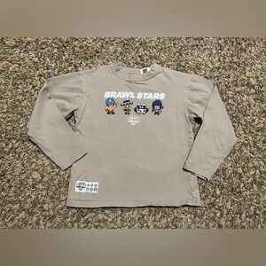 Zara Brawl Stars Long Sleeve Graphic T Shirt Boys Size 8/9 Years